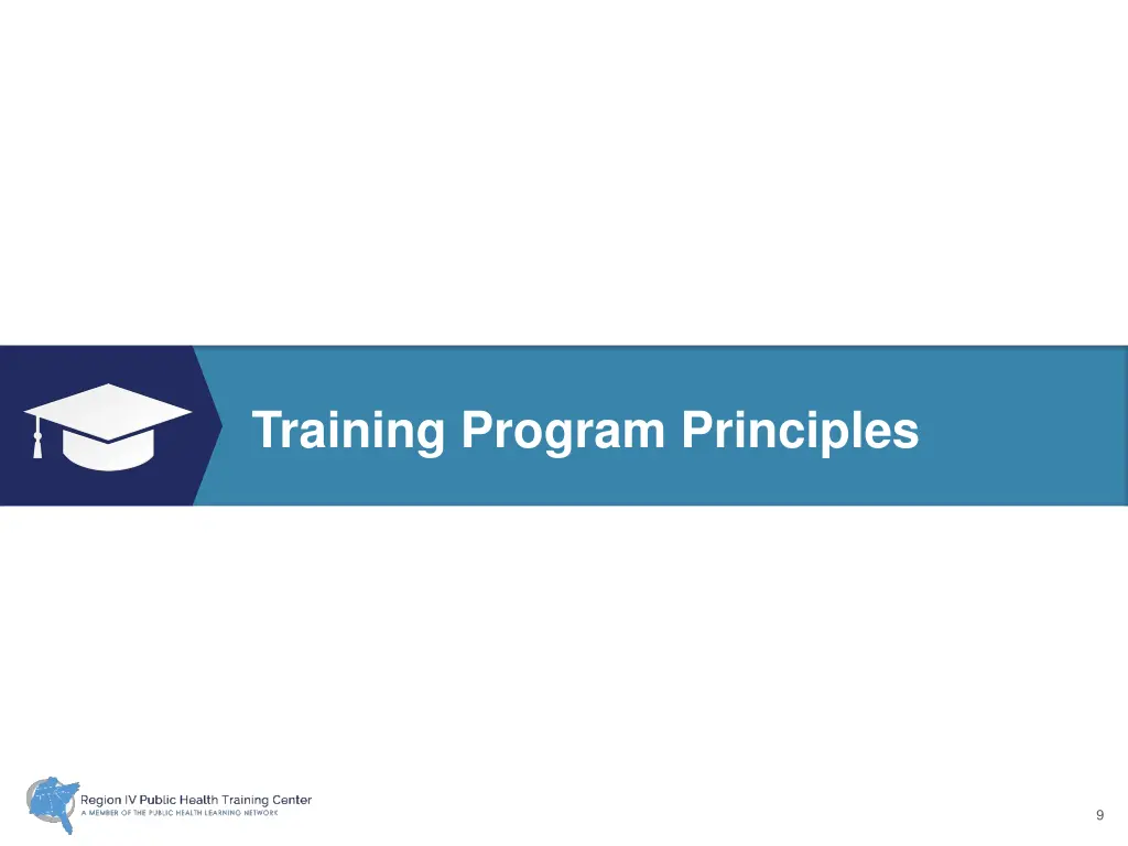 training program principles