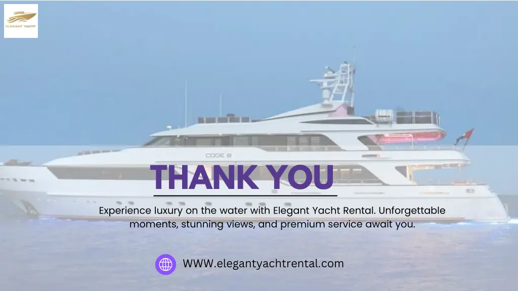 thank you experience luxury on the water with