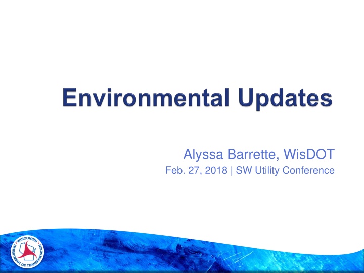 alyssa barrette wisdot feb 27 2018 sw utility