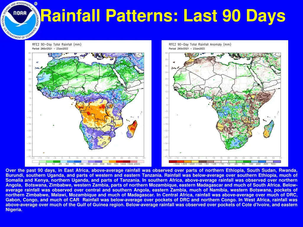 rainfall patterns last 90 days