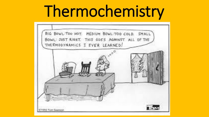 thermochemistry thermochemistry