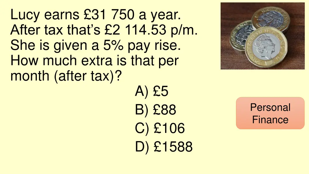 lucy earns 31 750 a year after tax that