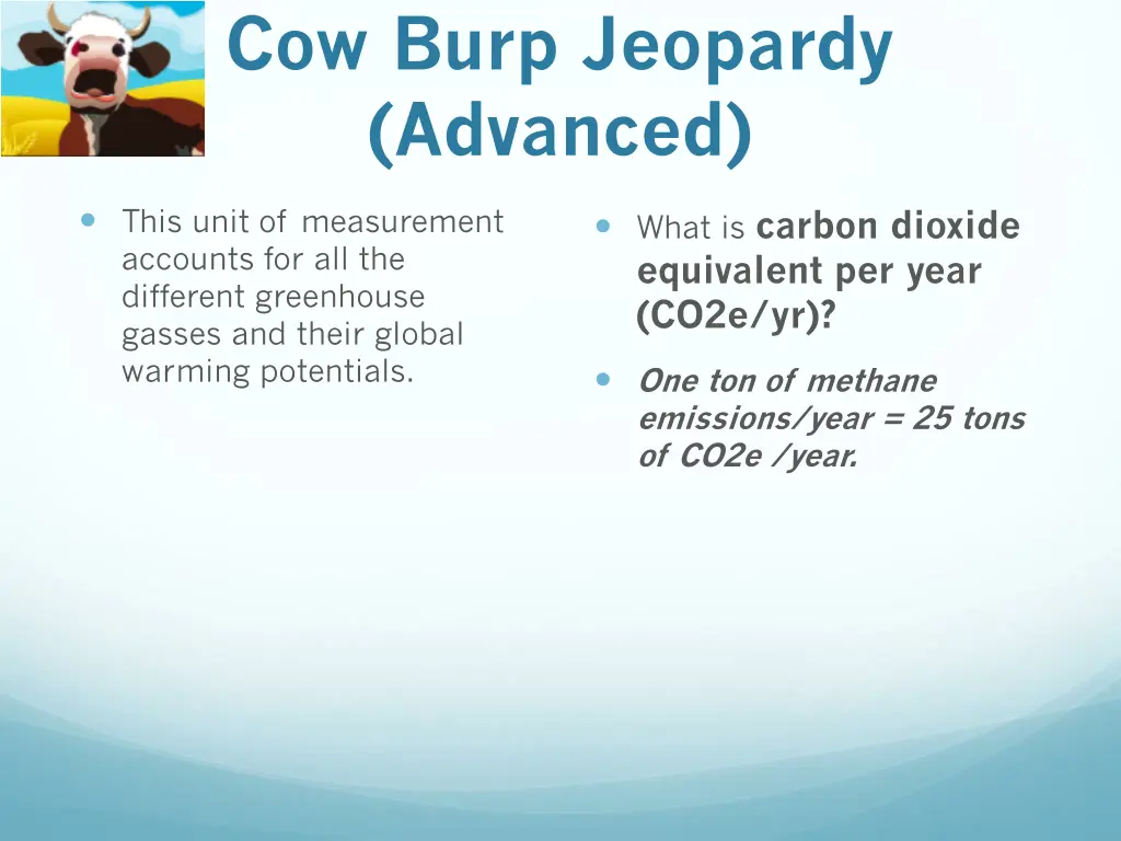 cow burp jeopardy advanced 1