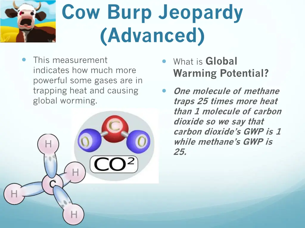 cow burp jeopardy advanced