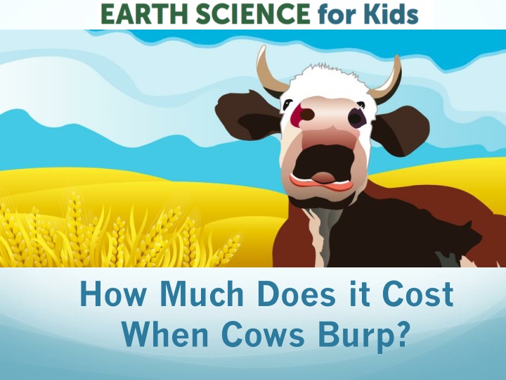 how much does it cost when cows burp