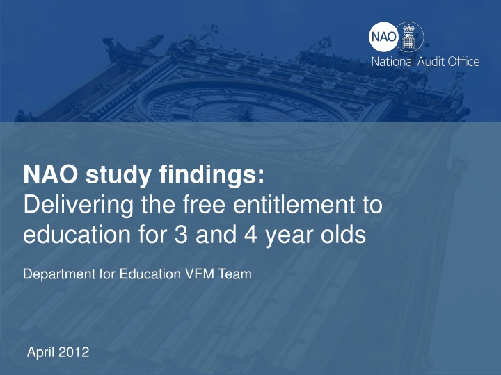 nao study findings delivering the free