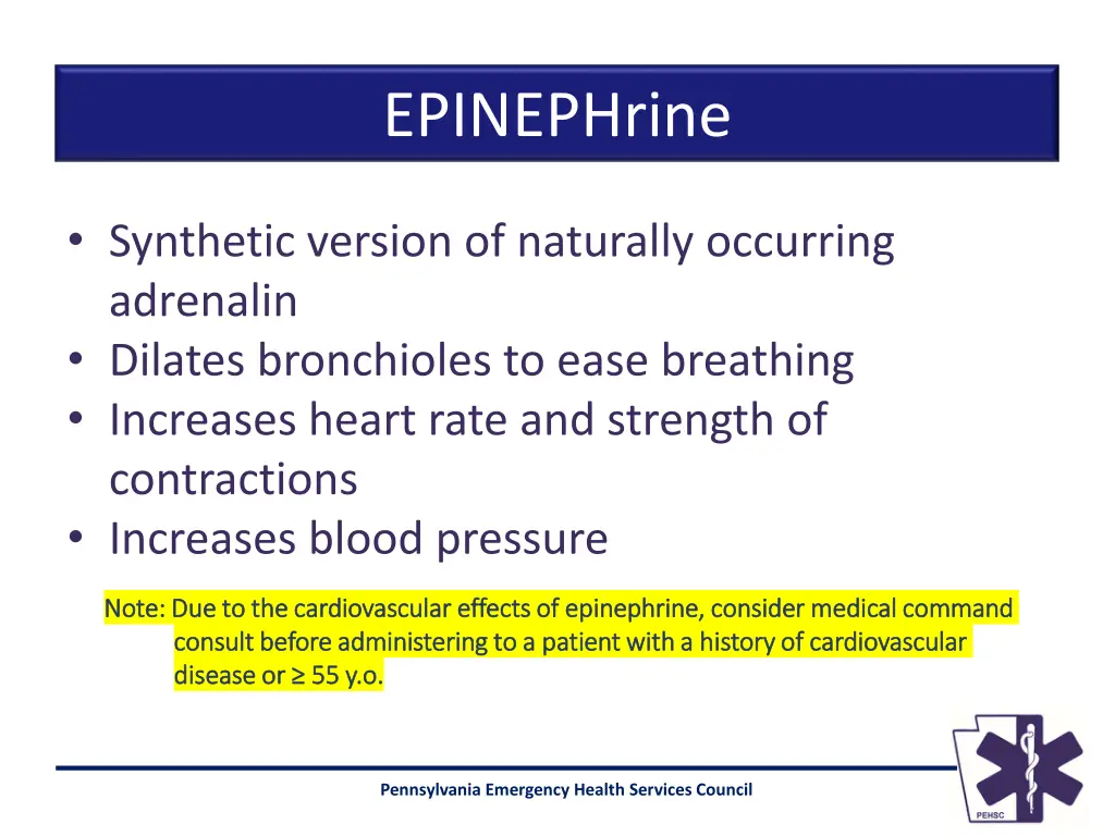 epinephrine