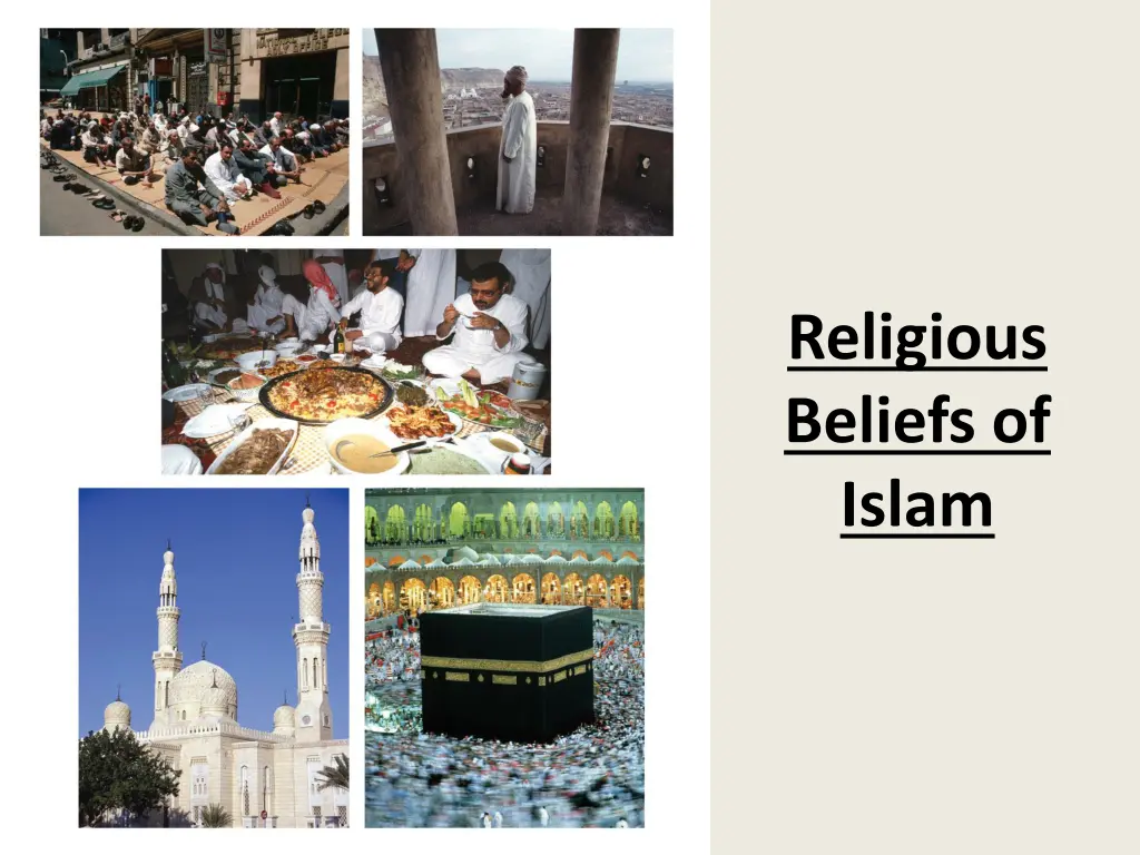 religious beliefs of islam