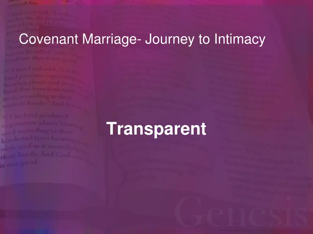 covenant marriage journey to intimacy 4