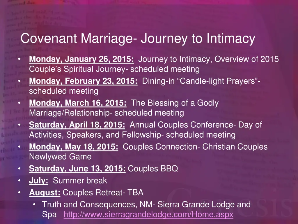 covenant marriage journey to intimacy 8