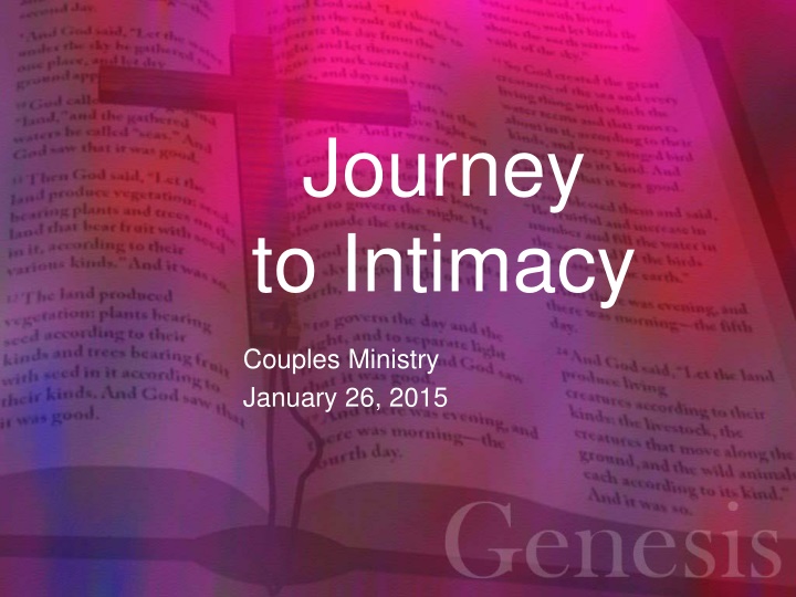 journey to intimacy