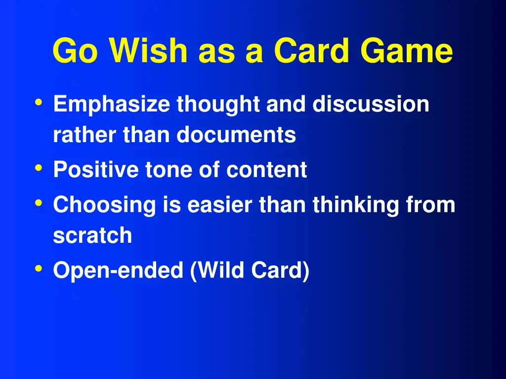 go wish as a card game