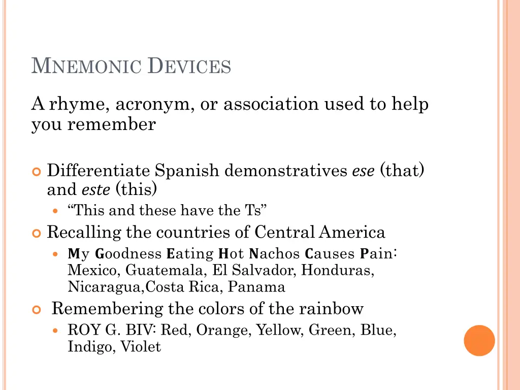 m nemonic d evices