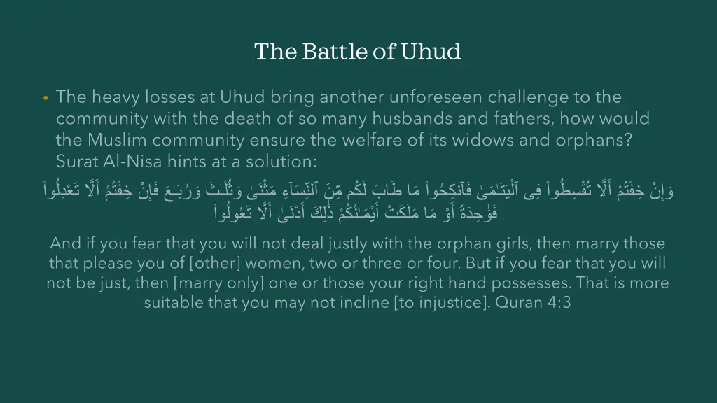 the battle of uhud 21