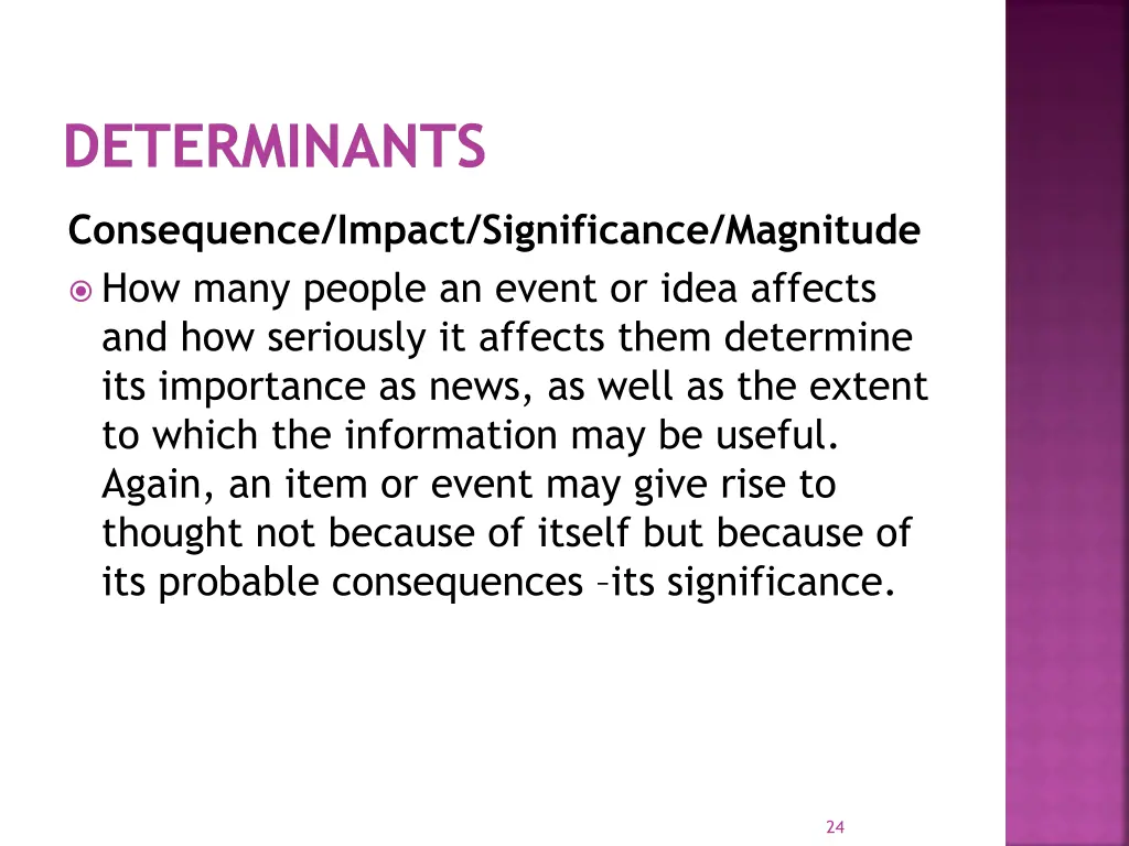 determinants 4