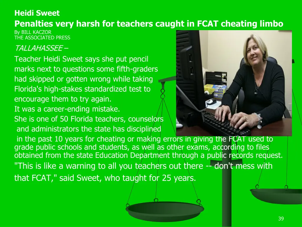 heidi sweet penalties very harsh for teachers