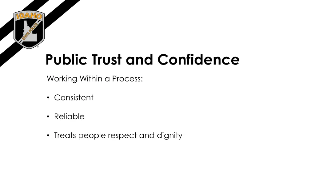 public trust and confidence 1