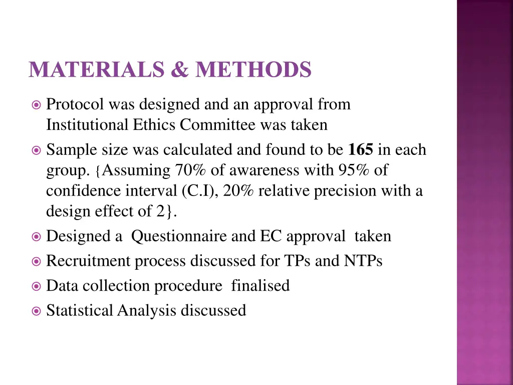 materials methods