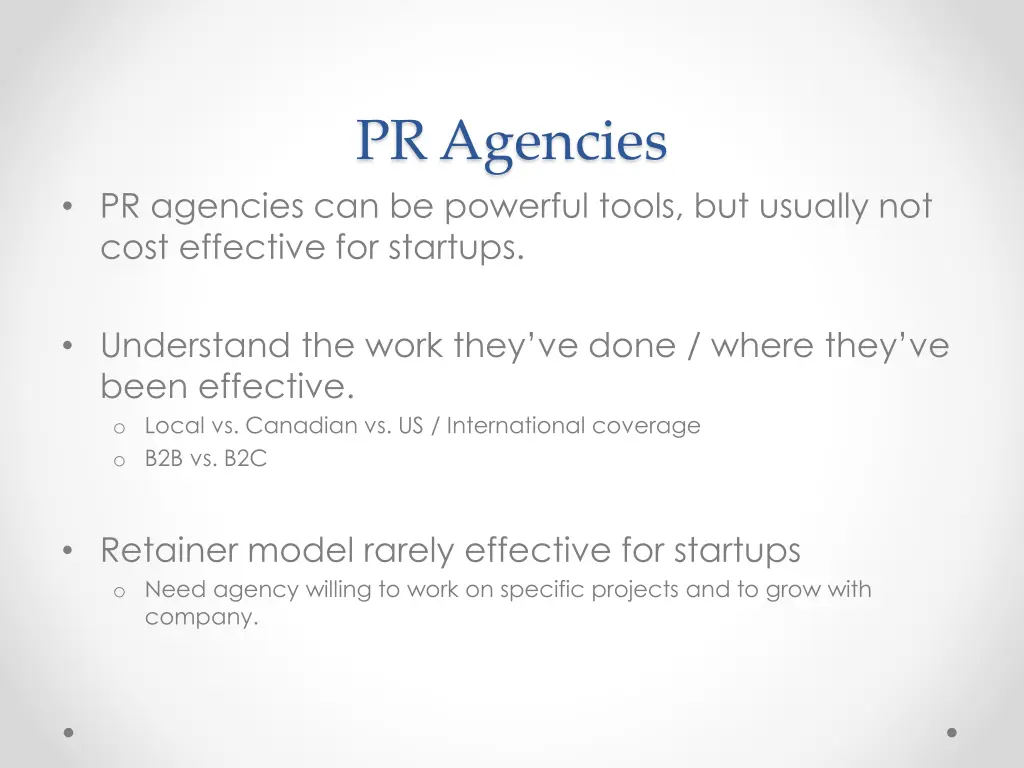 pr agencies