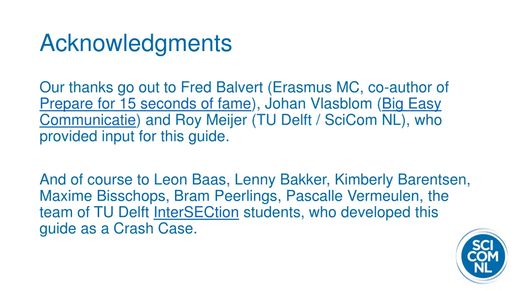 acknowledgments