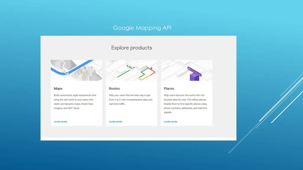 google mapping api