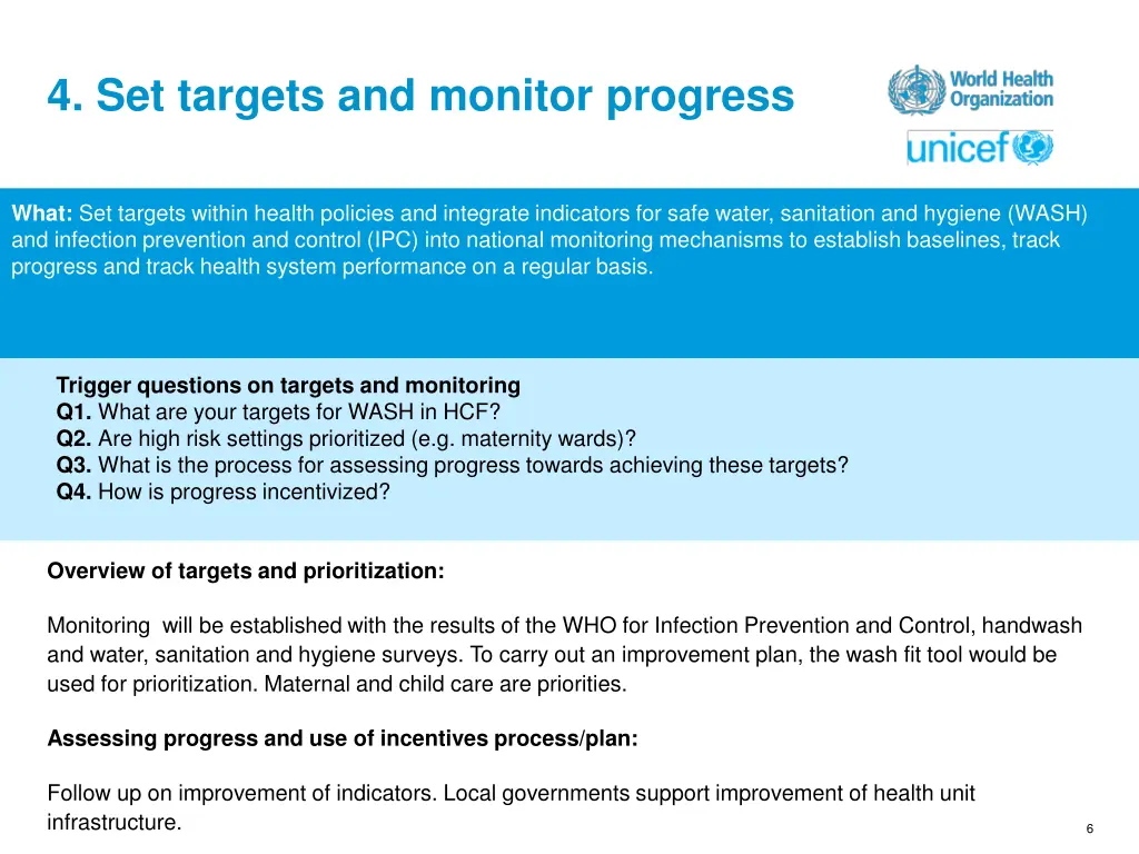 4 set targets and monitor progress