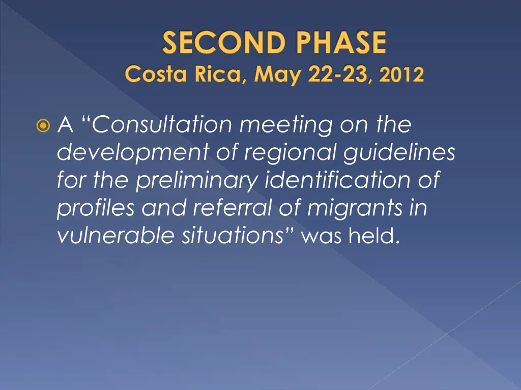 second phase costa rica may 22 23 2012