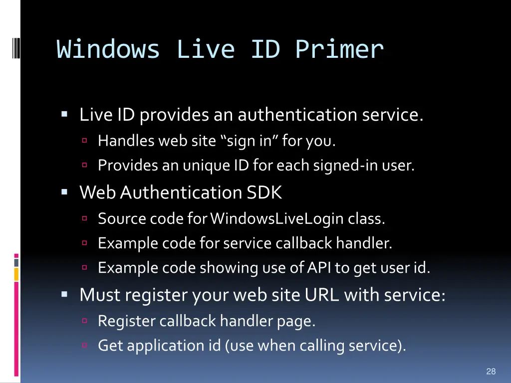 windows live id primer