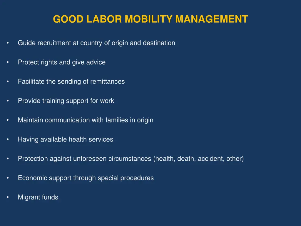 good labor mobility management