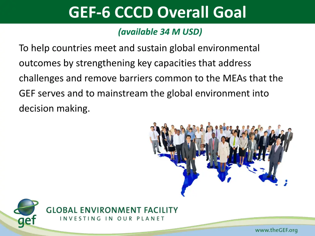 gef 6 cccd overall goal