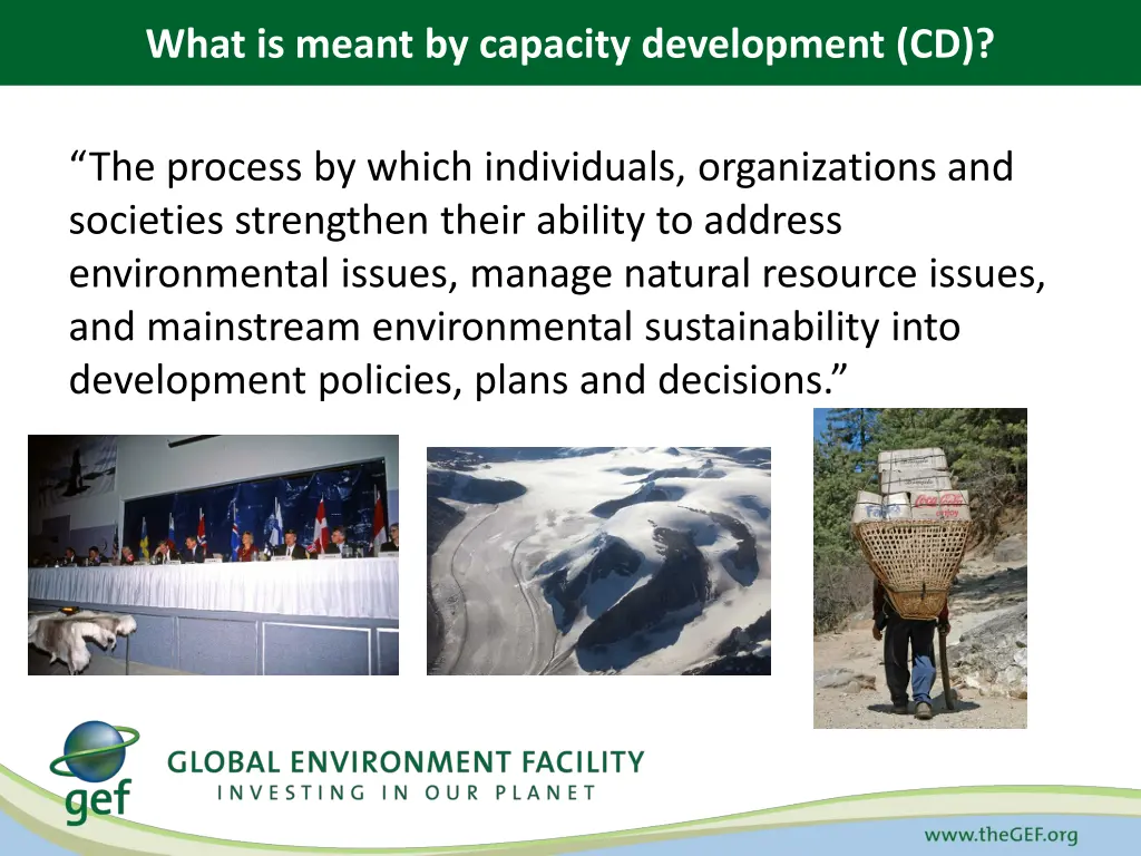 what is meant by capacity development cd