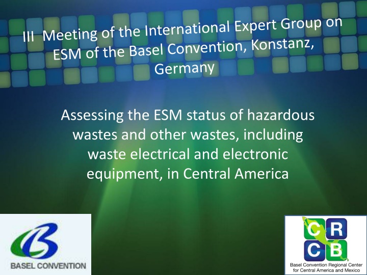 pilot project assesment on esm of hazardous