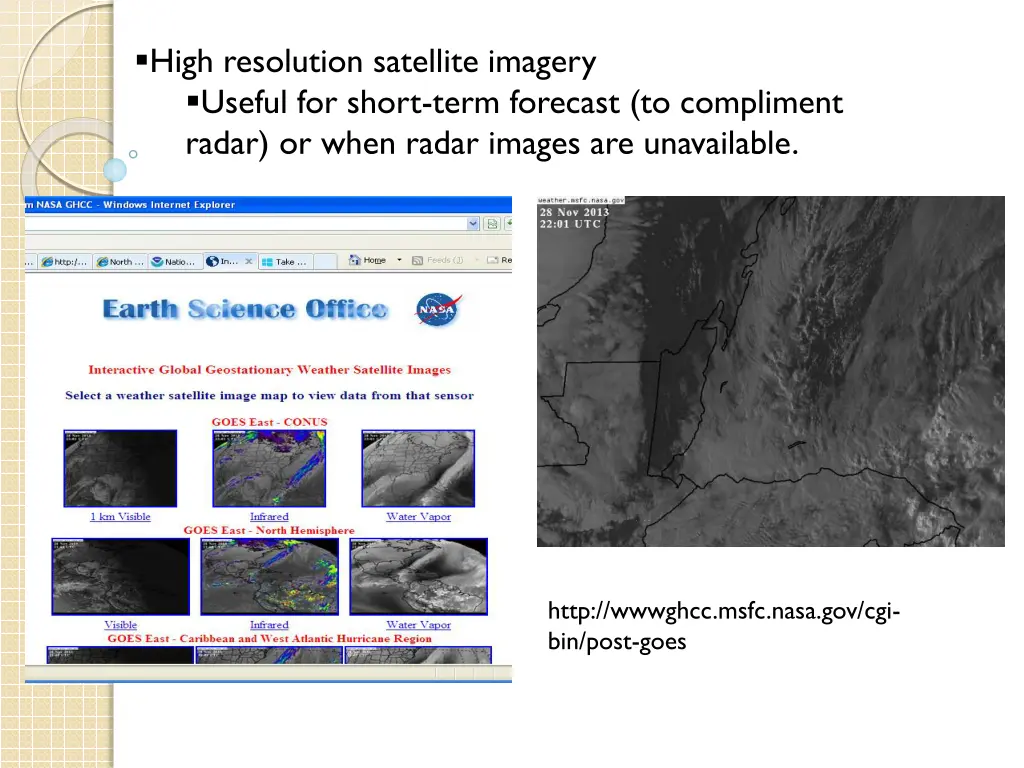 high resolution satellite imagery useful