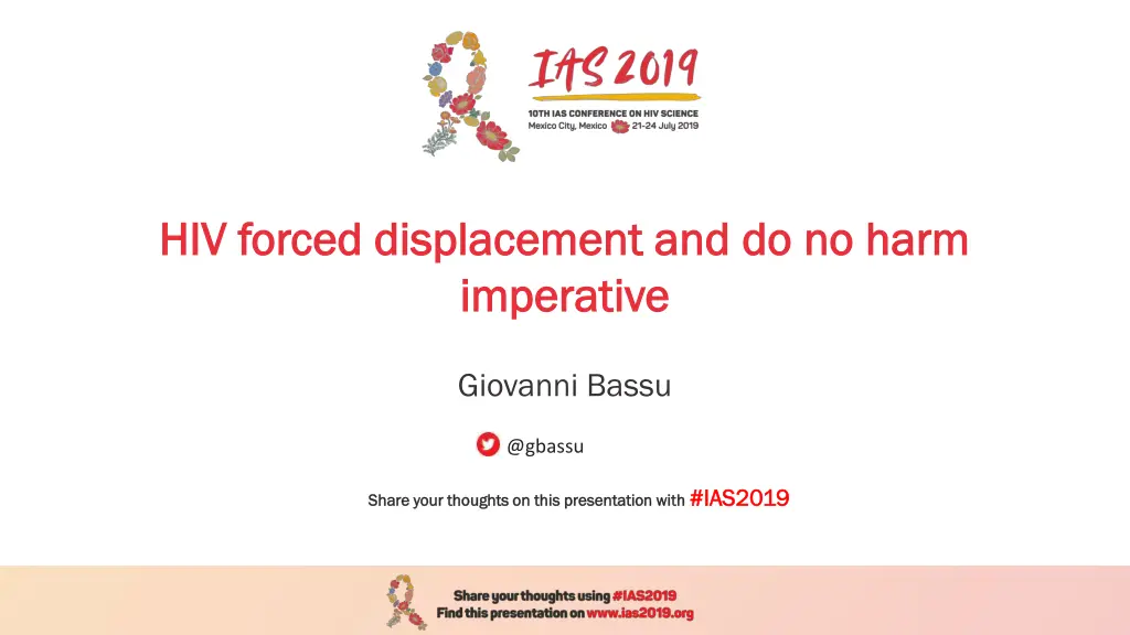 hiv forced displacement and do no harm hiv forced