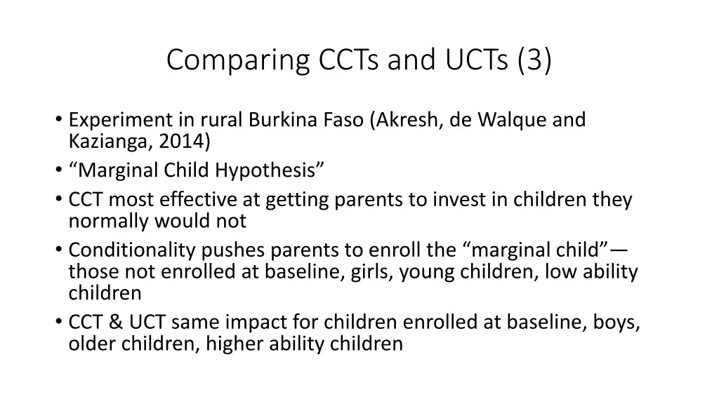 comparing ccts and ucts 3