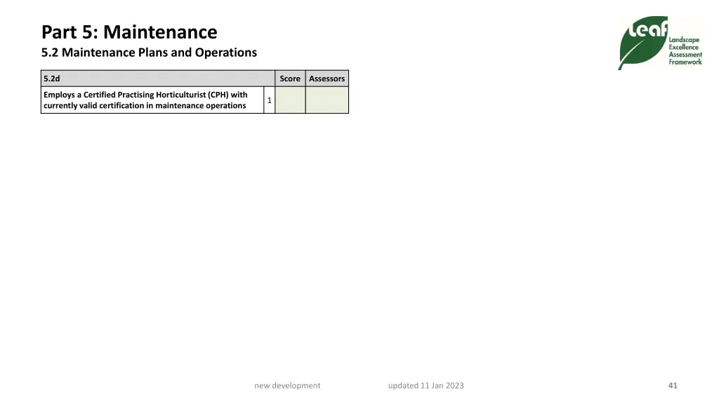 part 5 maintenance 5 2 maintenance plans 3