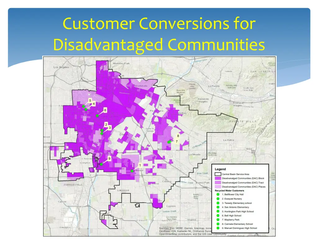 customer conversions for disadvantaged communities 1