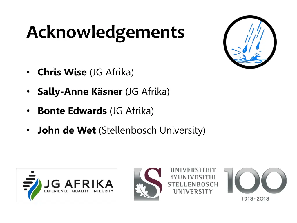 acknowledgements