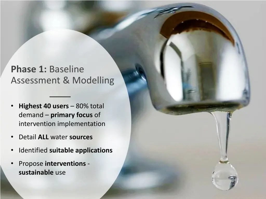 phase 1 baseline assessment modelling 1