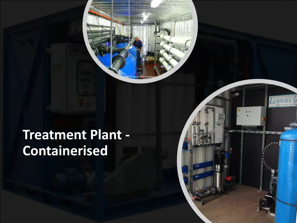 treatment plant containerised