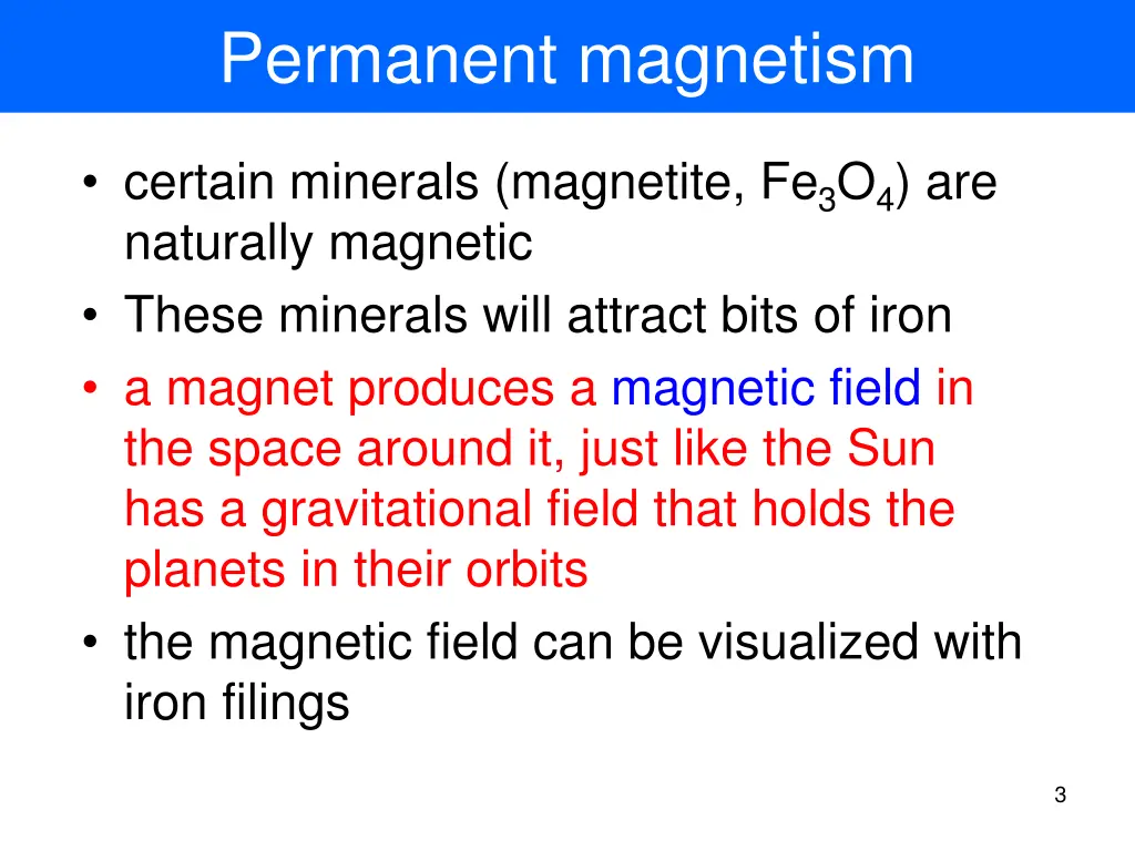 permanent magnetism