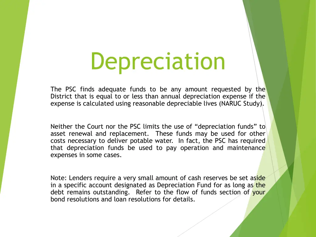 depreciation 1