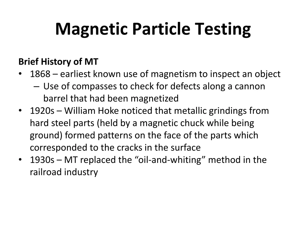 magnetic particle testing 12