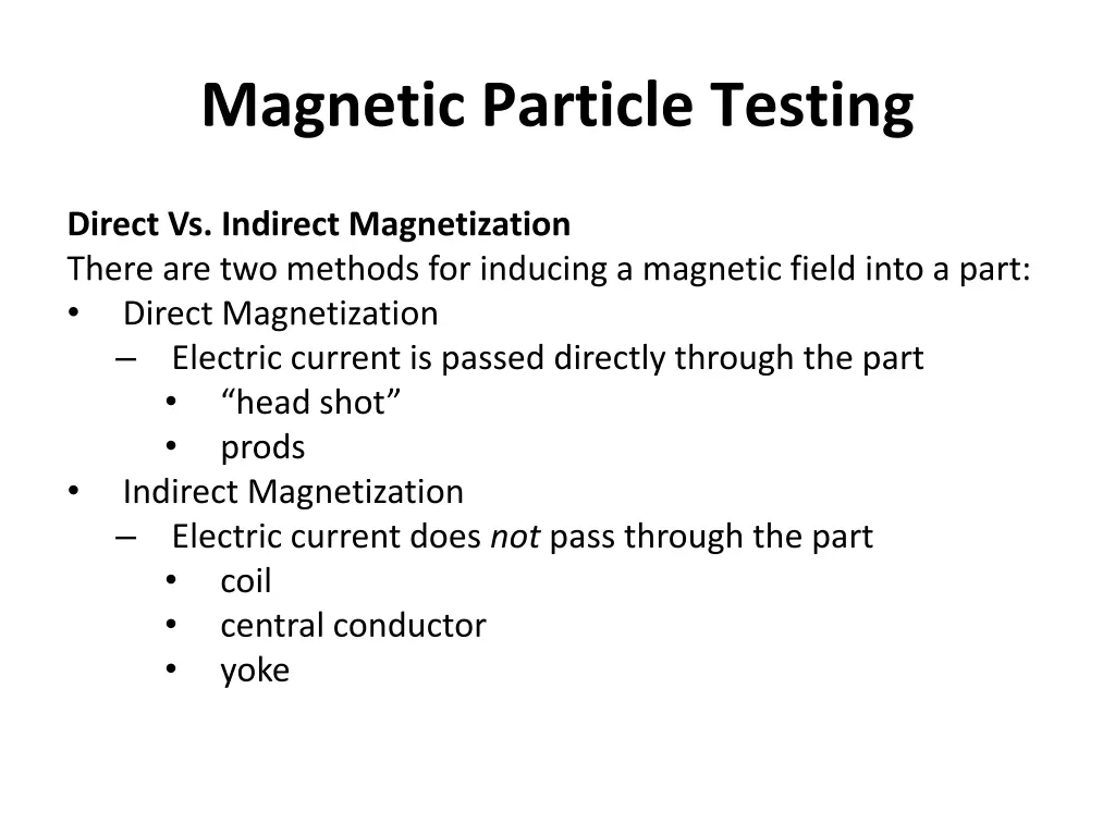 magnetic particle testing 22