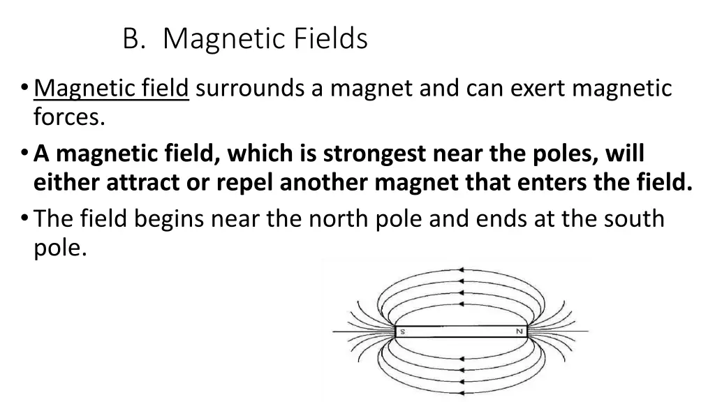 b magnetic fields