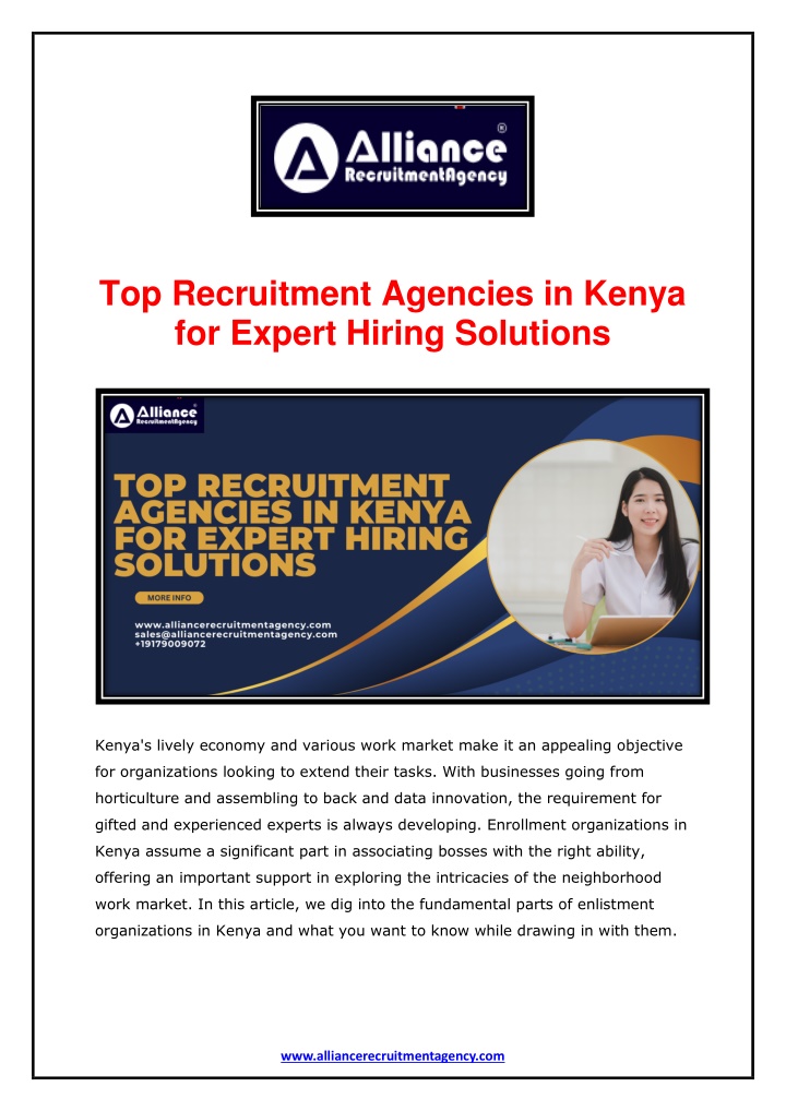 top recruitment agencies in kenya for expert