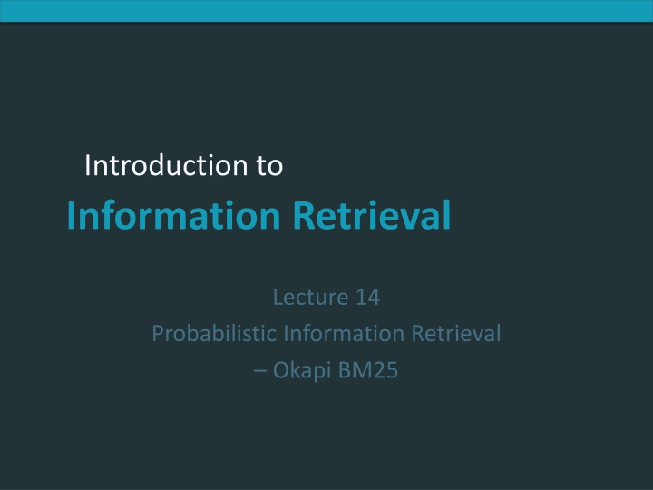 introduction to information retrieval