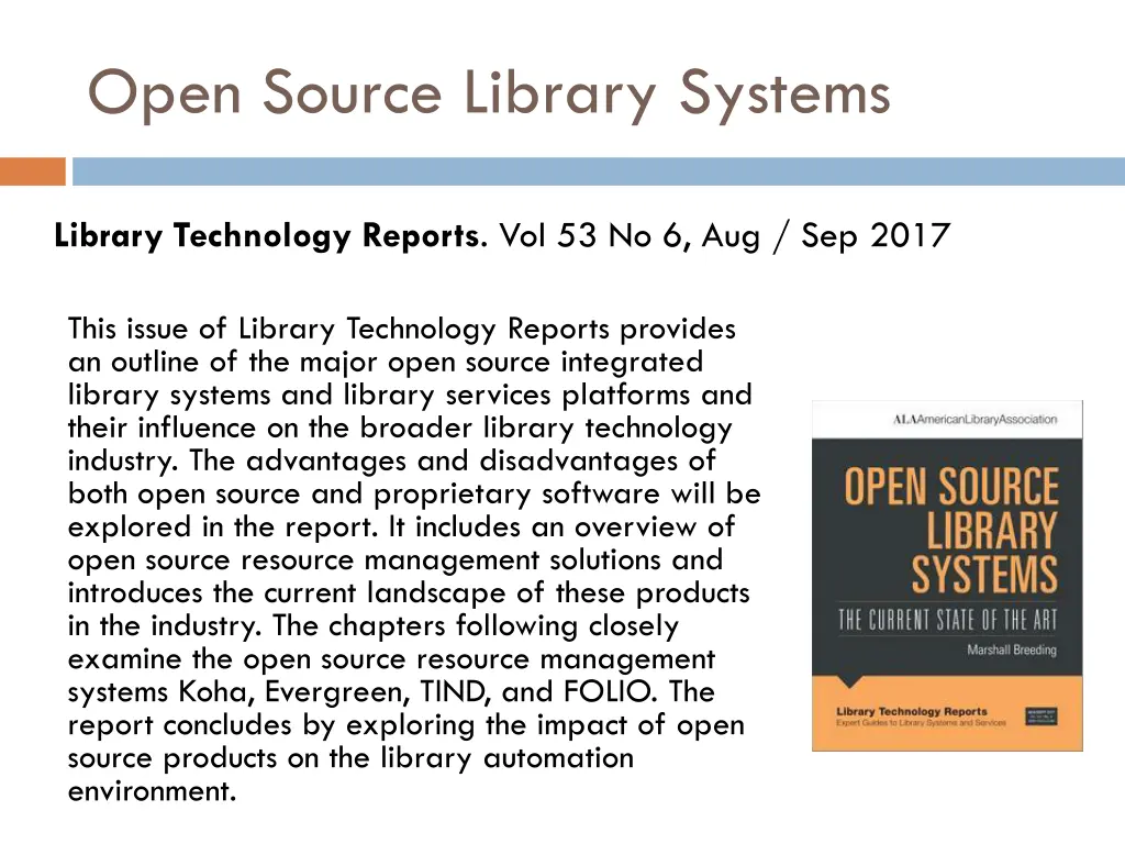 open source library systems