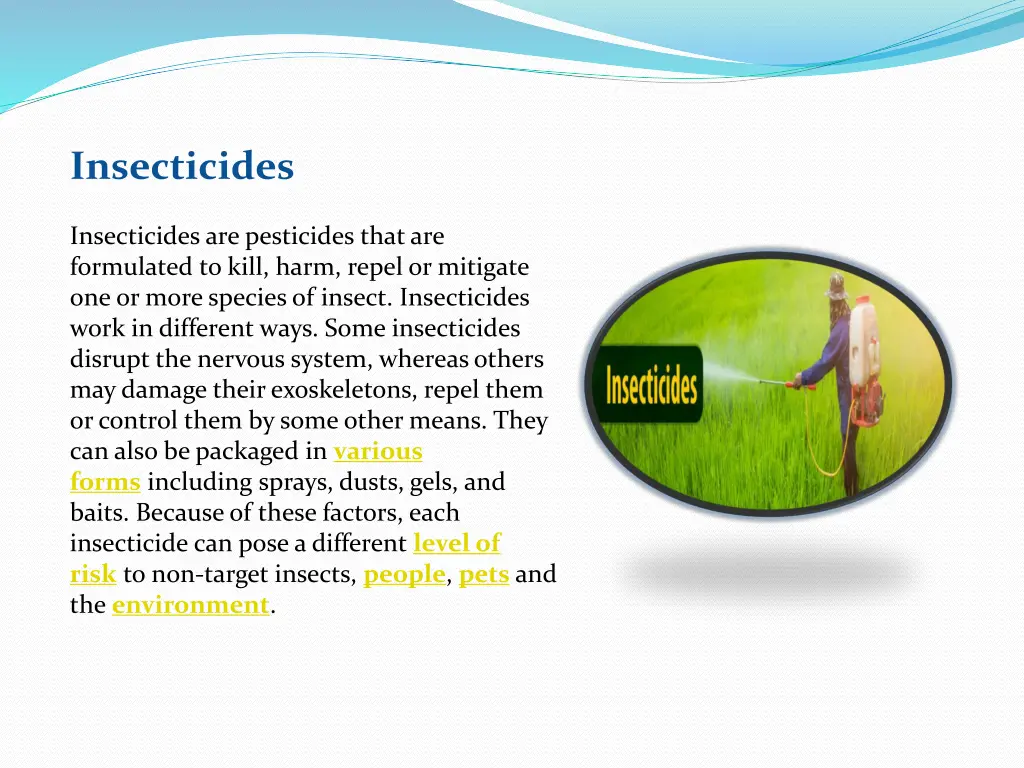 insecticides