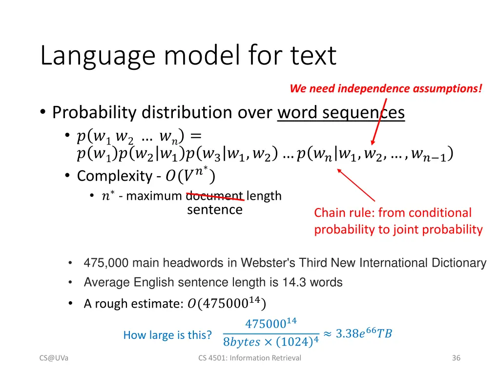 language model for text